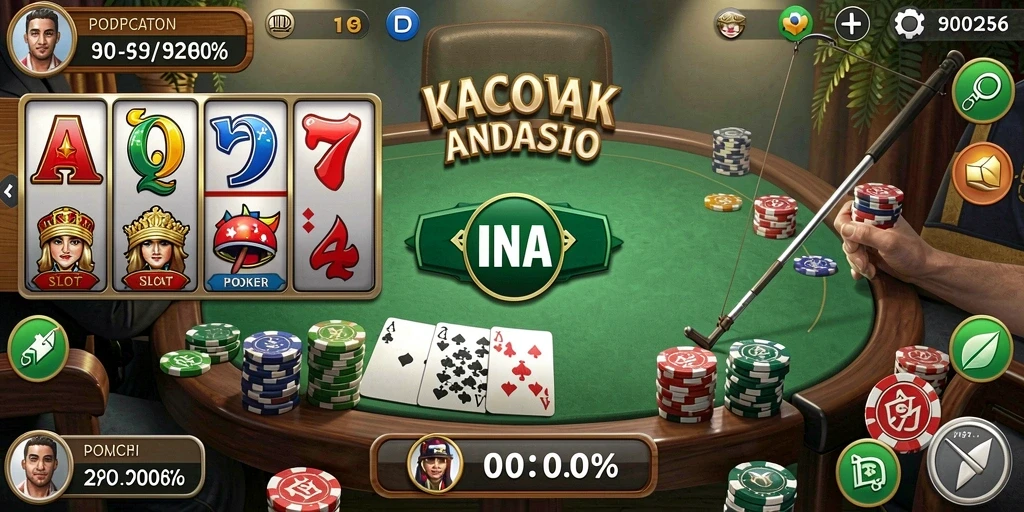 gacor777 - Screenshot aplikasi GACOR777 menunjukkan berbagai tema slot yang tersedia.