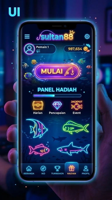 Layar utama sultan88 — antarmuka bersih setelah instalasi